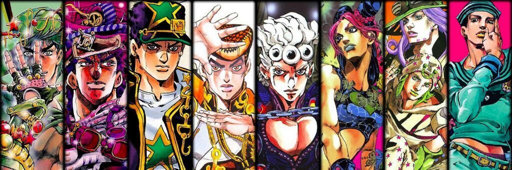 Jojo's Bizarre Adventure Main Characters