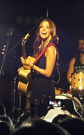 Christina Perri concert in 2012 (cropped)