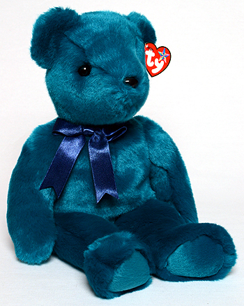 teddy teal beanie baby value