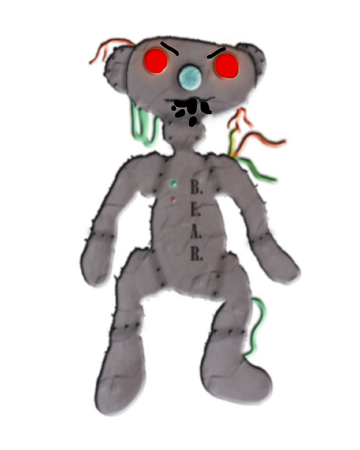 Evil Robot Bear Bear Fan Made Wiki Fandom - evil teddy bear head roblox