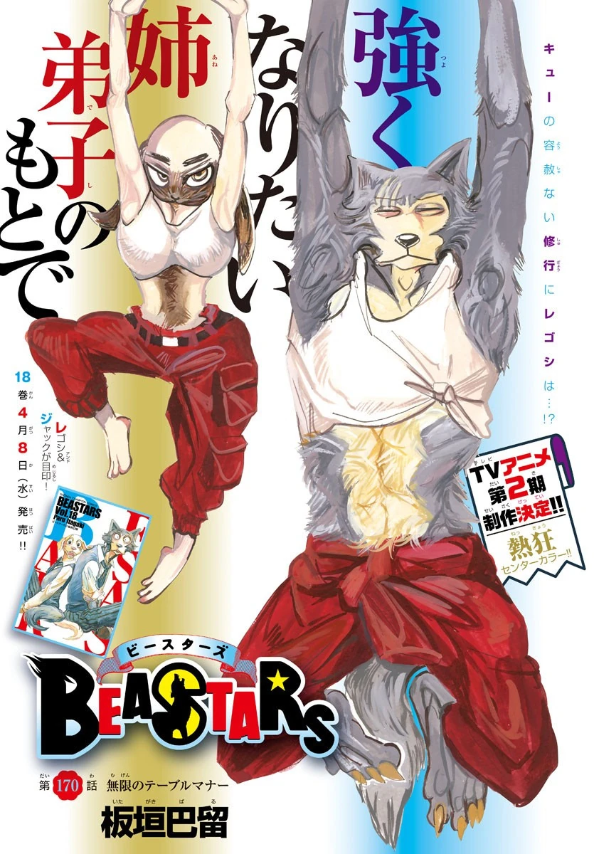 Chapter 170 (Beastars) Beastars Wiki Fandom