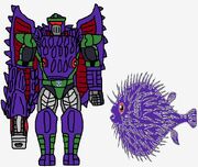 Predacon Firebreaker in Both Modes
