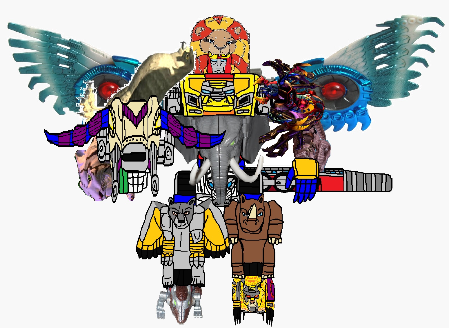 transformers beast wars combiners