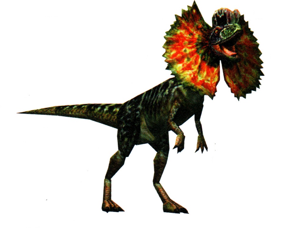 dilophosaurus dinosaur that spits