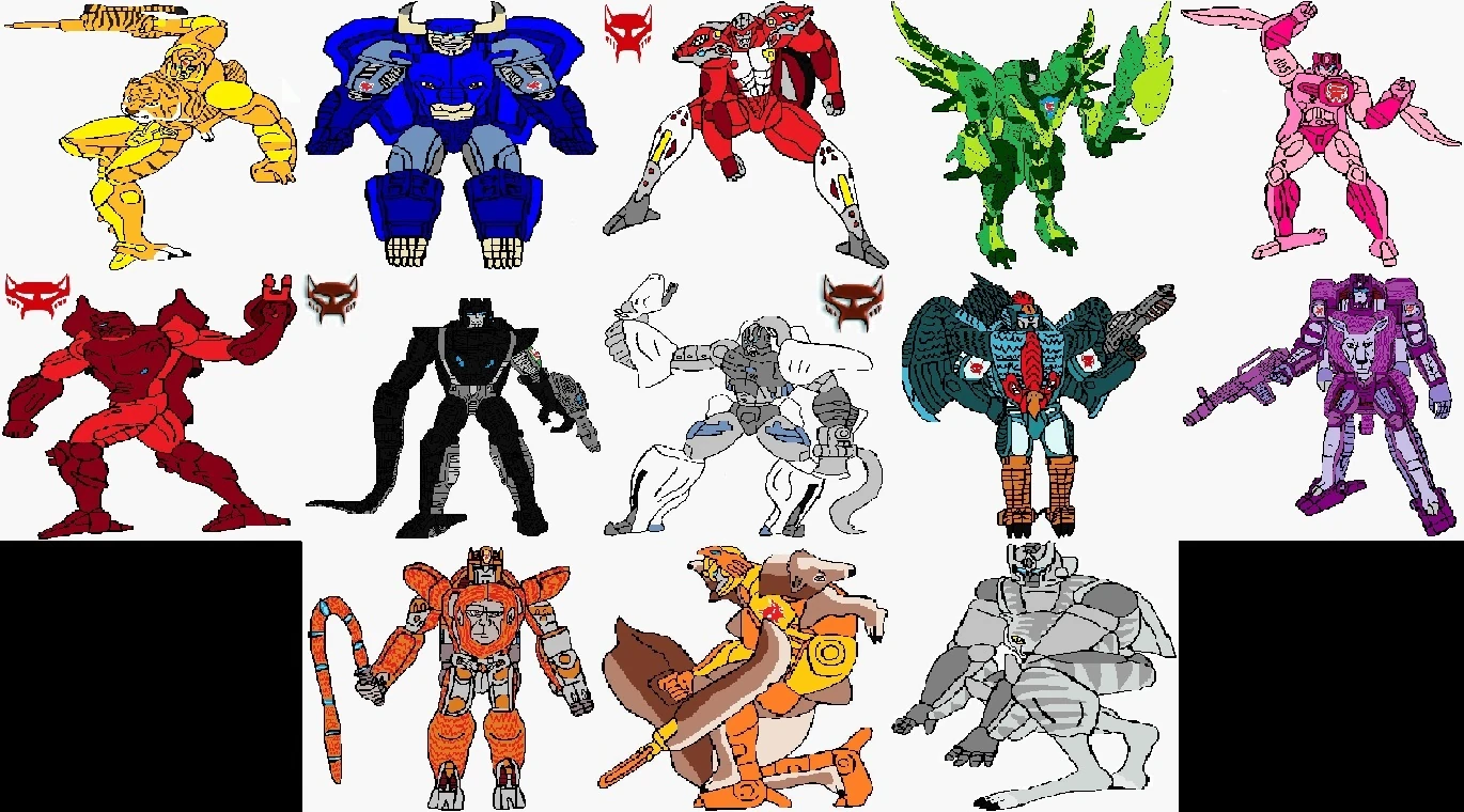 The Maximal Zodiac Squadron Beast Wars Transformers Wiki Fandom