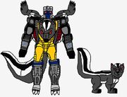 Predacon Smelly in Both Modes.