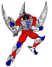 Starscream Robot Mode by BrianDuBose