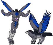 Predacon Tailwind in Both Modes