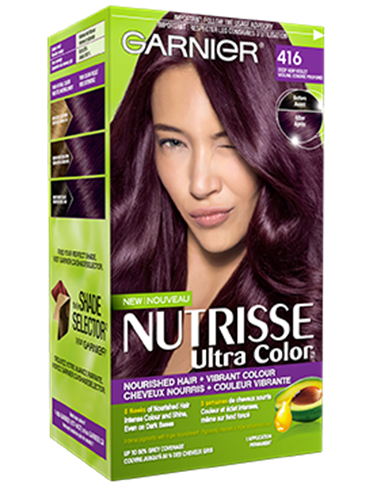 Garnier Nutrisse Ultra Color Deep Ash Violet 416 Beauty