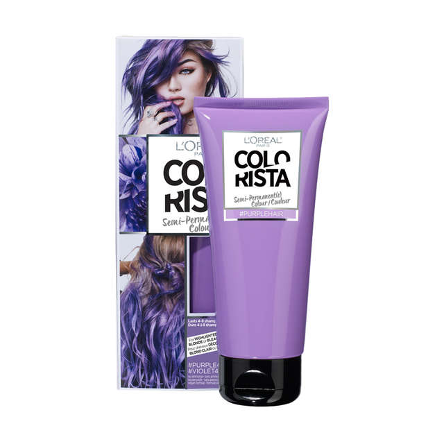 L Oreal Paris Colorista Semi Permanent Colour Purple Beauty
