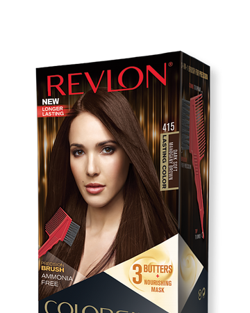 Revlon Colorsilk Buttercream Dark Soft Mahogany Brown 415