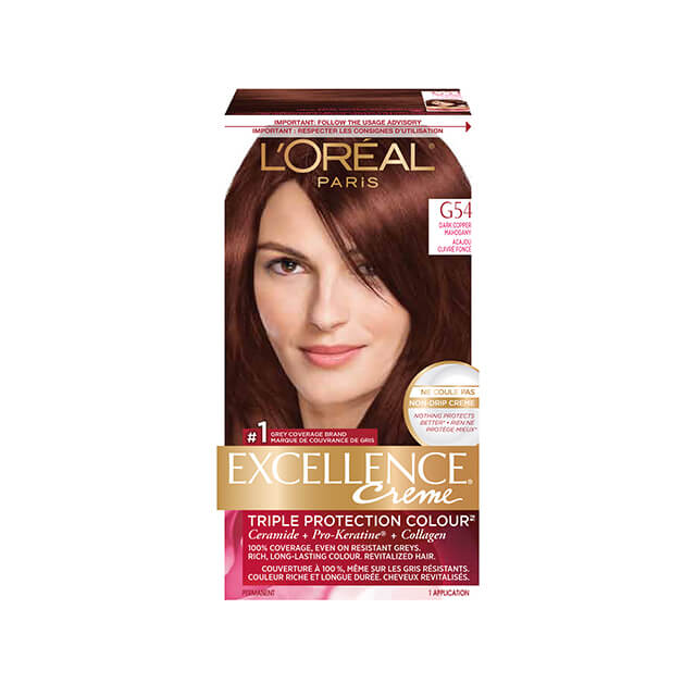 L Oreal Paris Excellence Creme Dark Copper Mahogany G54