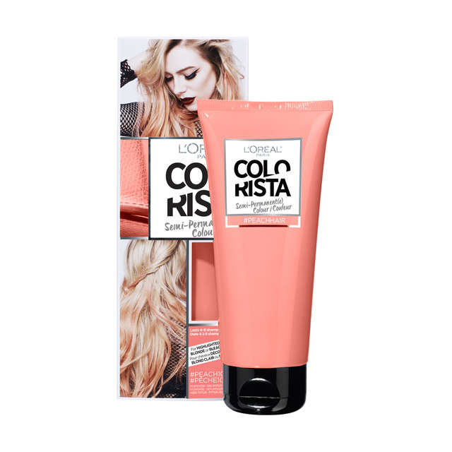 L Oreal Paris Colorista Semi Permanent Colour Peach 100