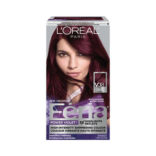 L Oreal Paris Feria Intense Deep Violet V38 Beauty Lifestyle