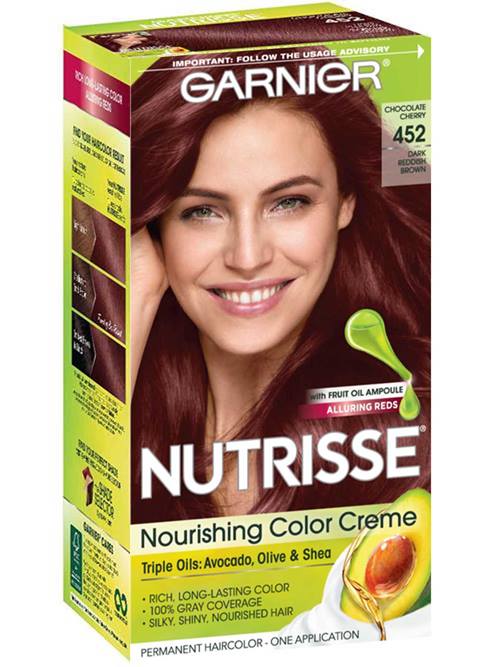 Garnier Nutrisse Nourishing Color Creme Dark Reddish Brown