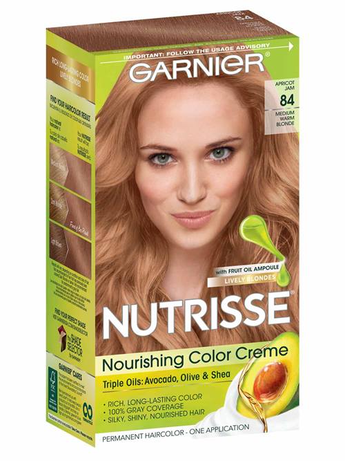 Garnier Nutrisse Nourishing Color Creme Medium Warm Blonde 84
