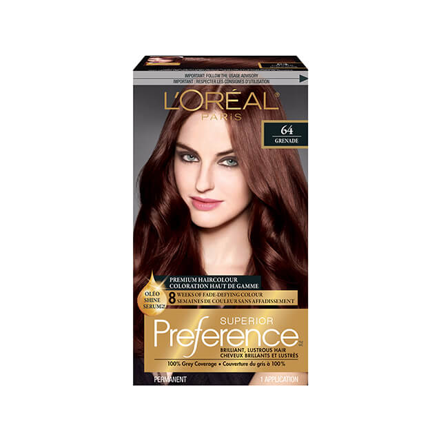 L Oreal Paris Superior Preference Dark Auburn 64 Beauty