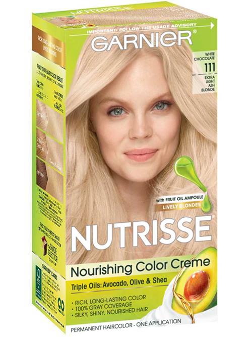 Garnier Nutrisse Nourishing Color Creme Extra Light Ash Blonde 111