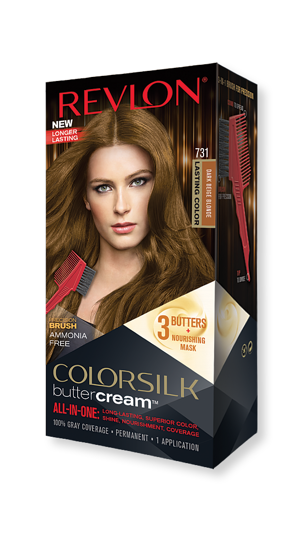 Revlon Colorsilk Buttercream Dark Beige Blonde 731 Beauty