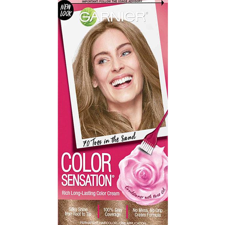 Garnier Color Sensation Dark Natural Blonde 7 0 Beauty