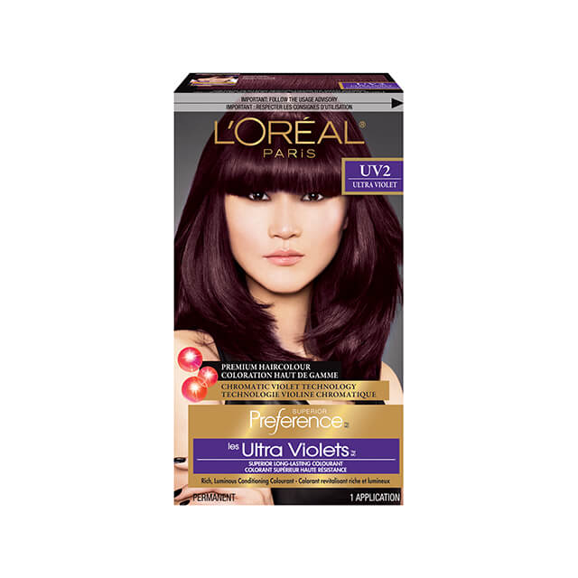 L Oreal Paris Superior Preference Ultra Violet Dark Red Uv2