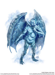 Mephits ice by christopherburdett-d5yjrq4