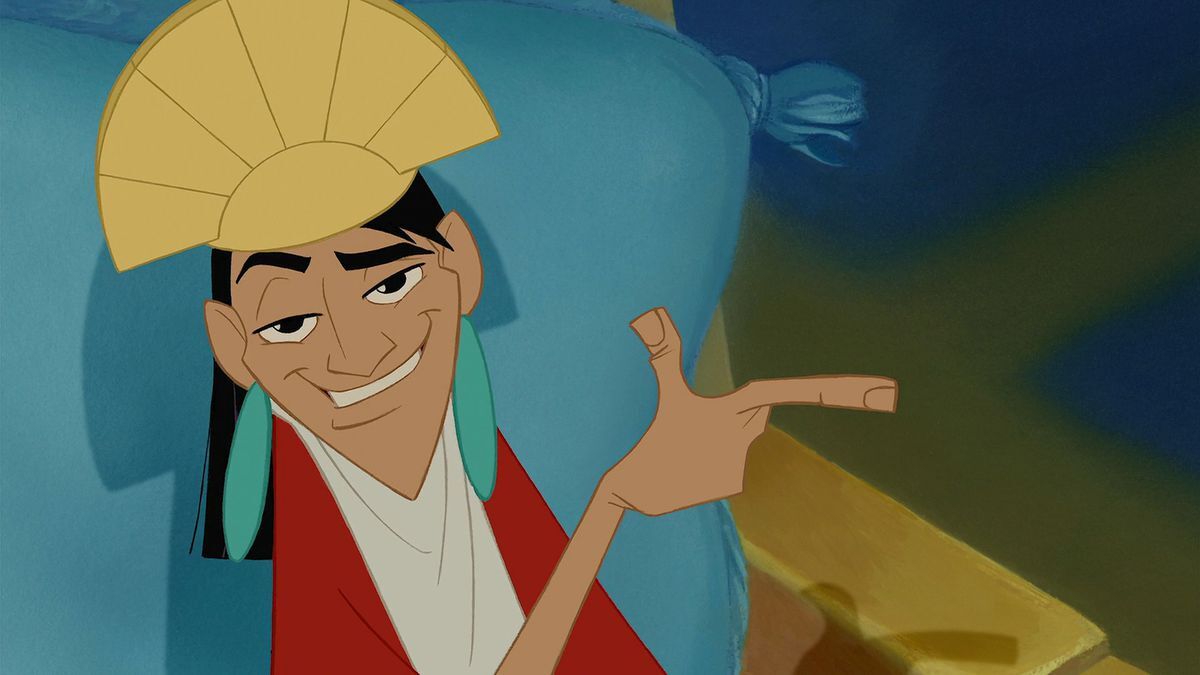 Emperor Kuzco in Disney's The Emperor's New Groove