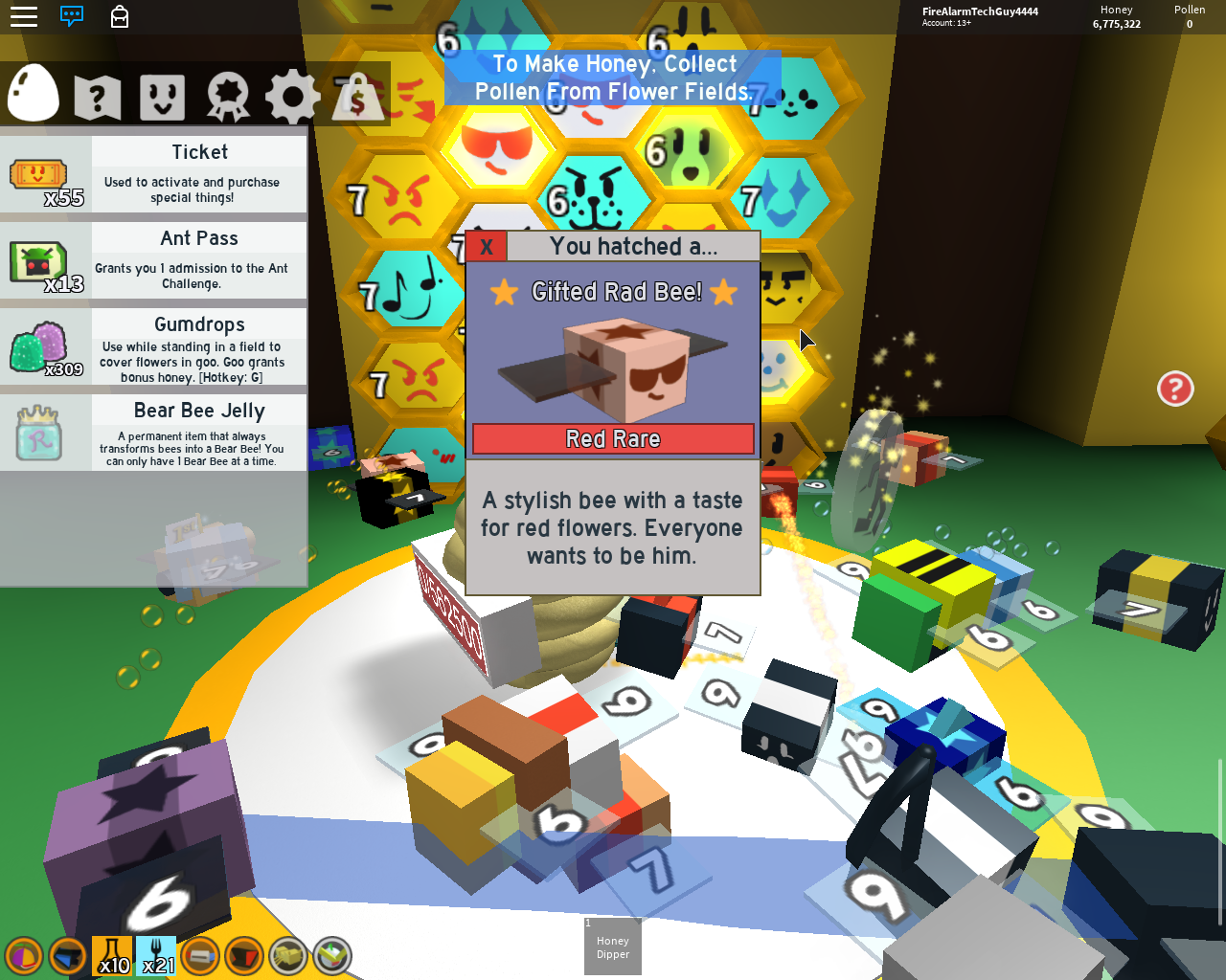 Bee Swarm Simulator Codes Digitalspaceinfo - roblox bee swarm simulator gifted bee code