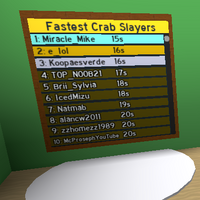 Fastest Crab Slayers Bee Swarm Simulator Wiki Fandom