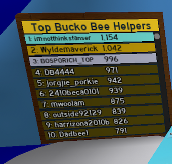 Roblox Bee Swarm Simulator Gifted Bucko Bee