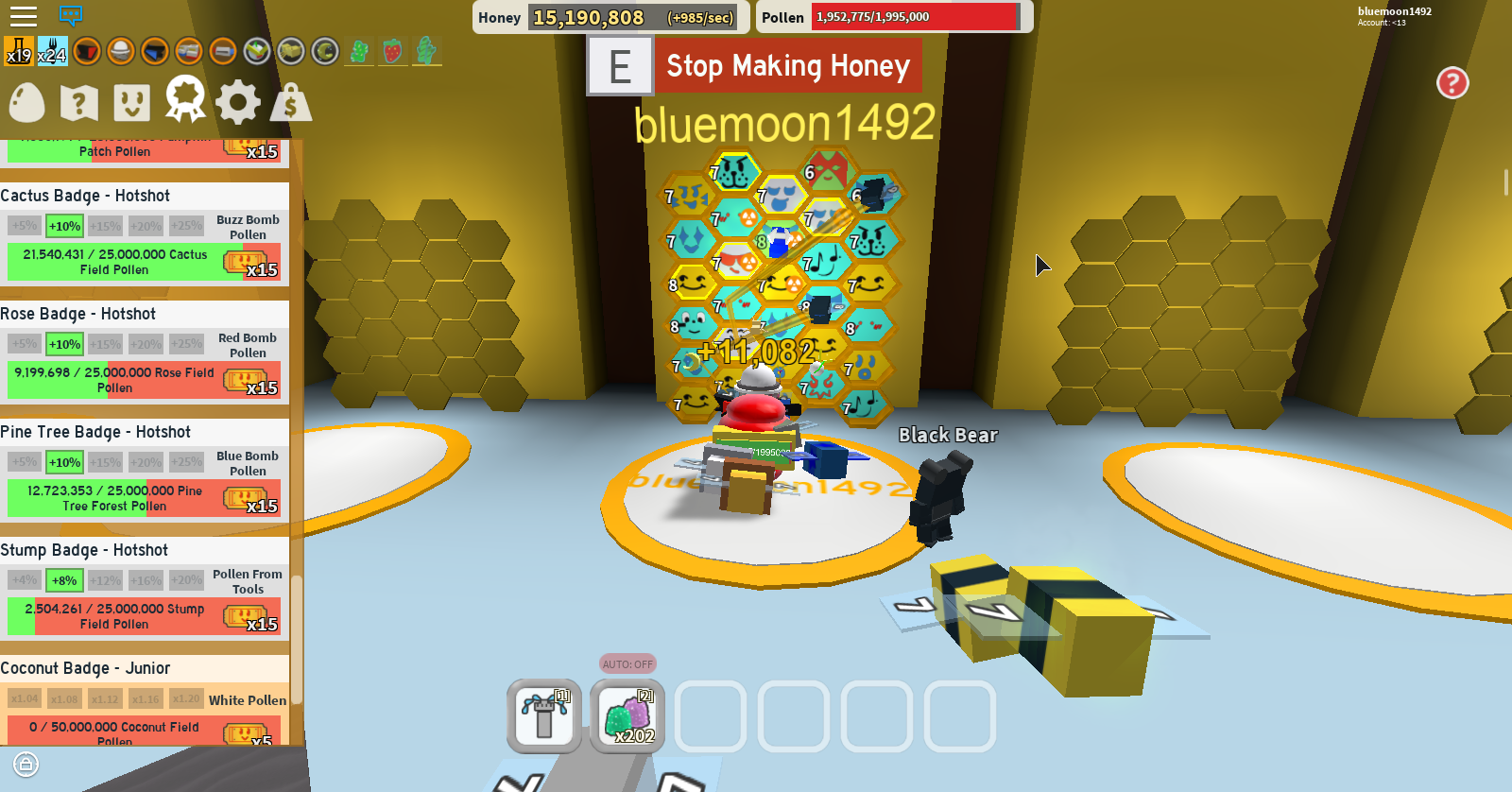 Roblox Bee Swarm Simulator All Royal Jelly Locations