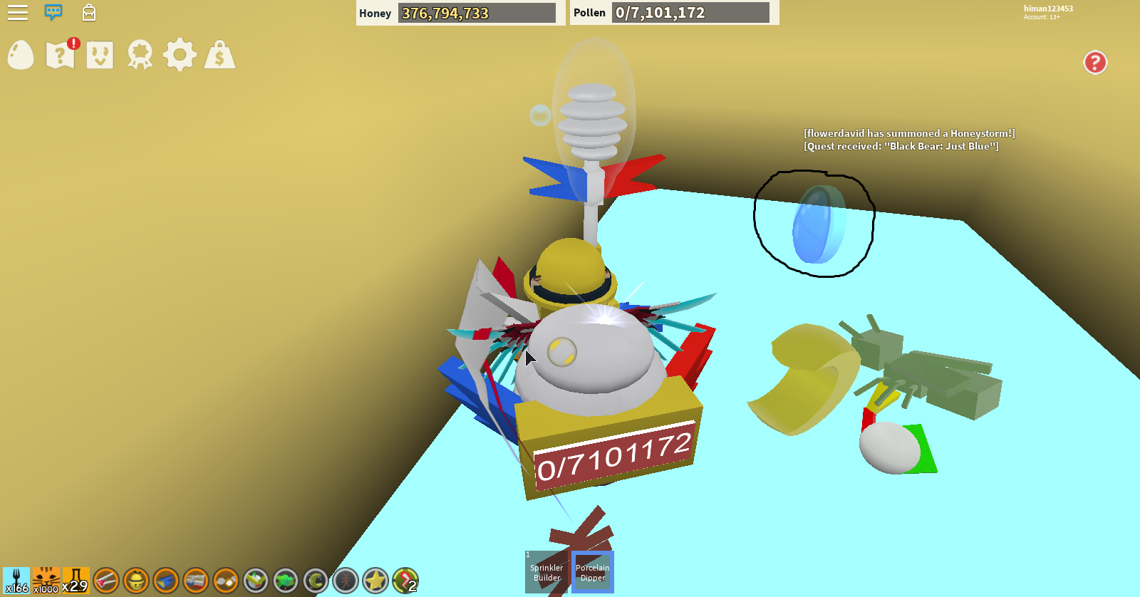 Roblox Bee Swarm All 3 Plastic Eggs