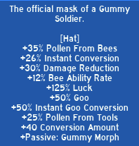 Gummy Mask Bee Swarm Simulator Wiki Fandom