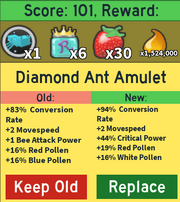 Ant Amulet Diamond Choice