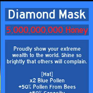 Diamond Mask Bee Swarm Simulator Wiki Fandom