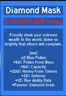 Diamond Mask Bee Swarm Simulator Wiki Fandom
