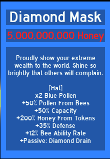 Diamond Mask Bee Swarm Simulator Wiki