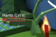 Stuck Mantis