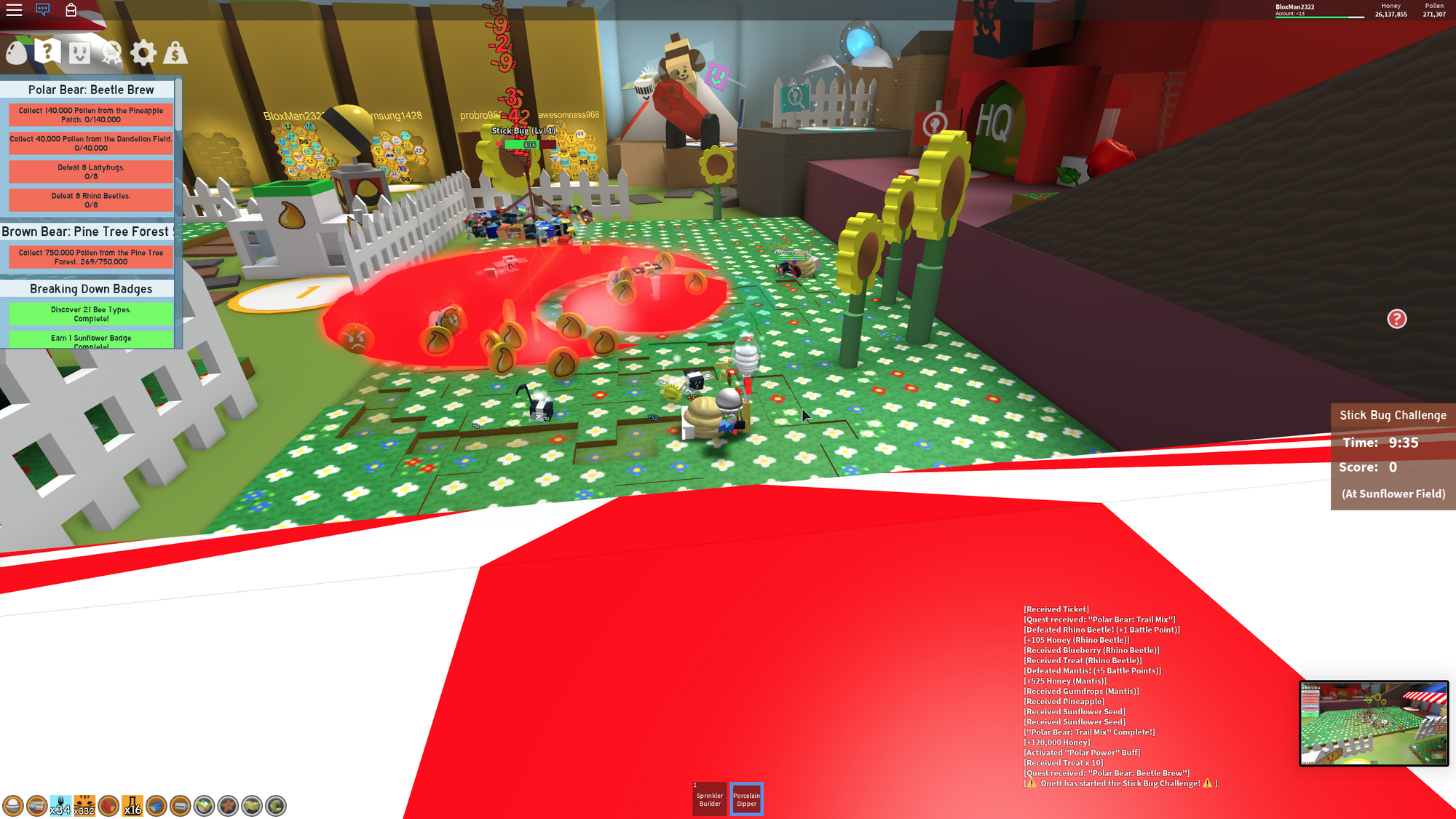 Stick Bug Challenge Bee Swarm Simulator Wiki Fandom