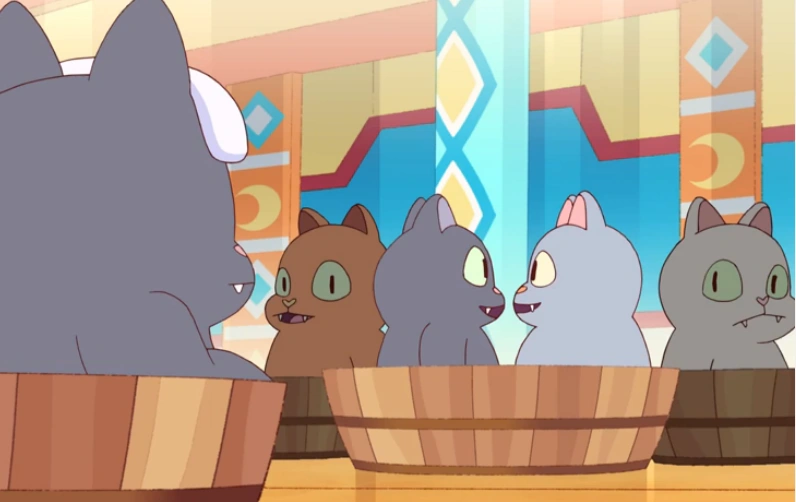 Image - Bath house cats.png | Bee And Puppycat Wiki | FANDOM powered by ...