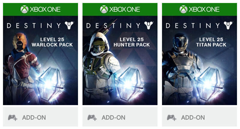 DestinyLevelPacks