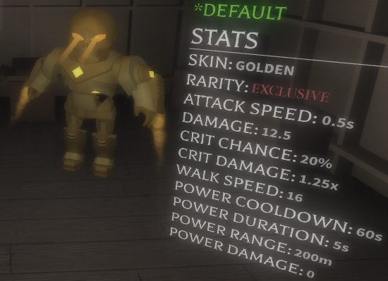 Exterminator Before The Dawn Roblox Wikia Fandom - how do you change the default walkspeed roblox