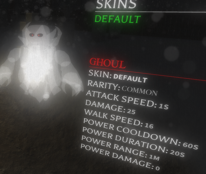 Ghoul Before The Dawn Roblox Wikia Fandom Powered By Wikia - being a ghost roblox before the dawn redux read description