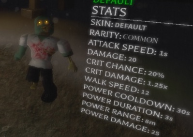 Zombie Before The Dawn Roblox Wikia Fandom - zombie chef roblox