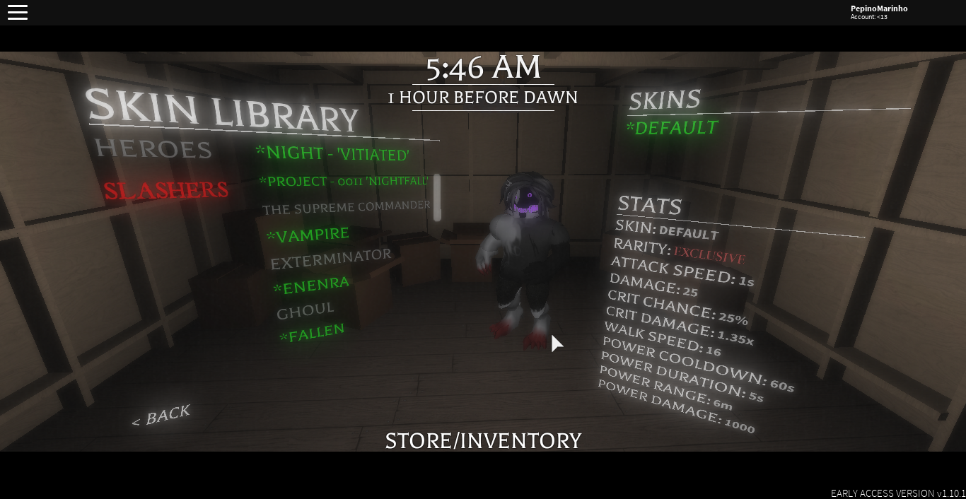 Before Dawn Roblox