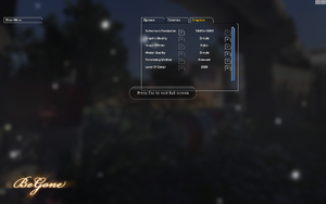 Graphics Menu