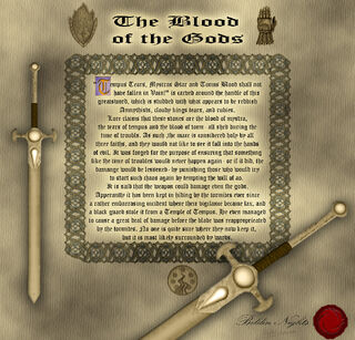 Blood scroll
