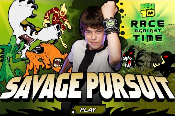 Ben 10 Savage Persuit - Play Free Y8 Online Games