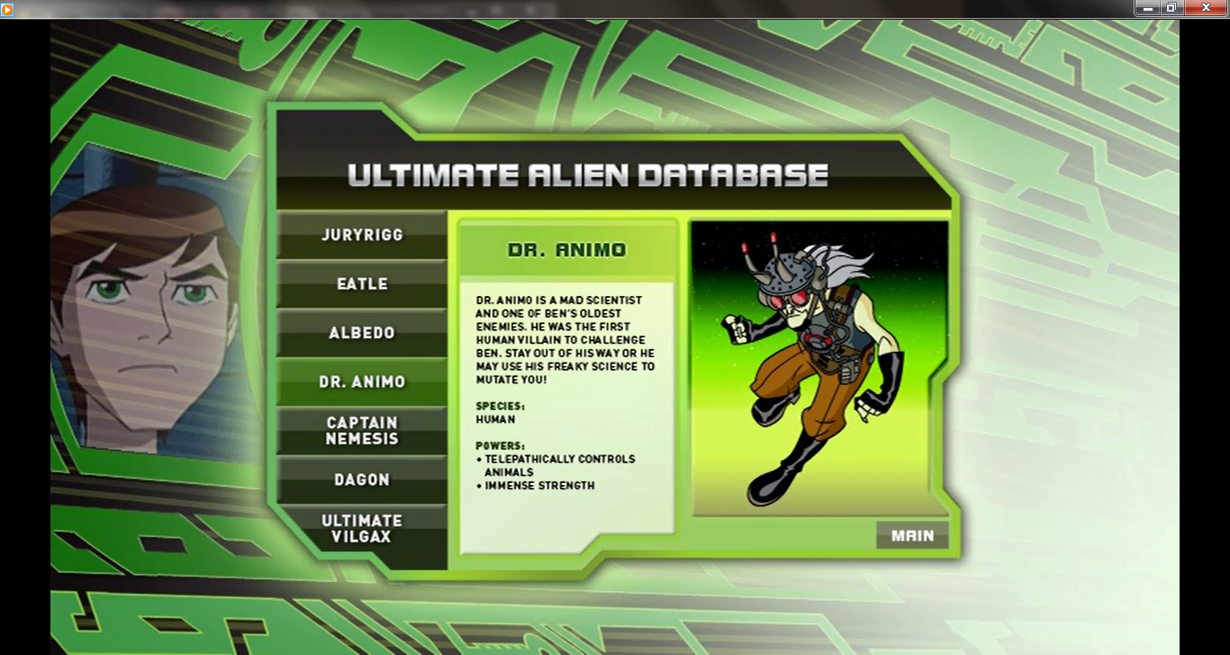 Imagen - Dr. Animo Database.png | Ben 10 Wiki | FANDOM ...