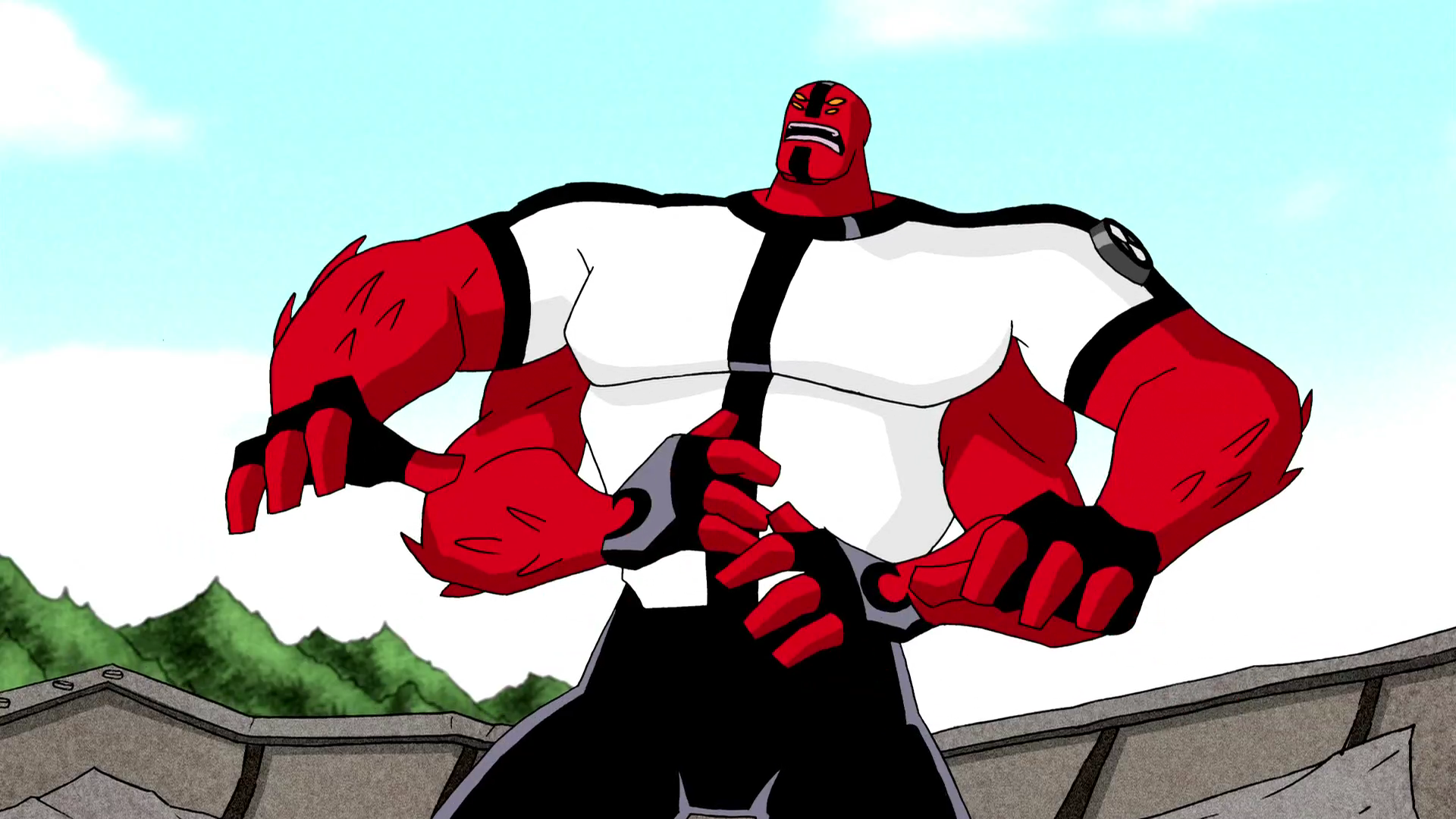 ben 10 reboot omni kix four arms